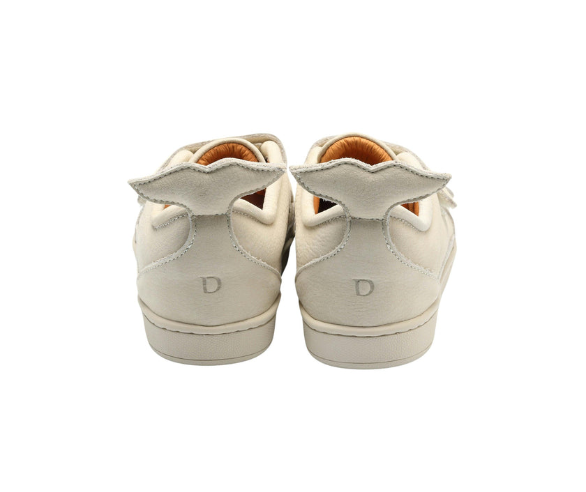 Rian Sneakers | Cream Betting Leather