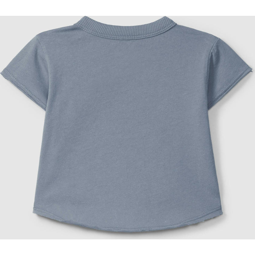 Short Sleeve Curved Hem T-Shirt