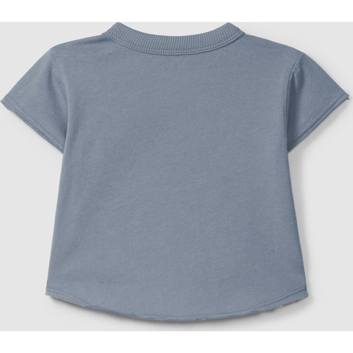 Short Sleeve Curved Hem T-Shirt
