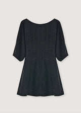 Galium Woman Short Dress Midnight Black
