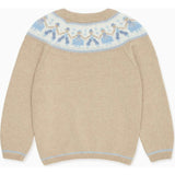 Oatmeal Folk Cotton Boy Jumper