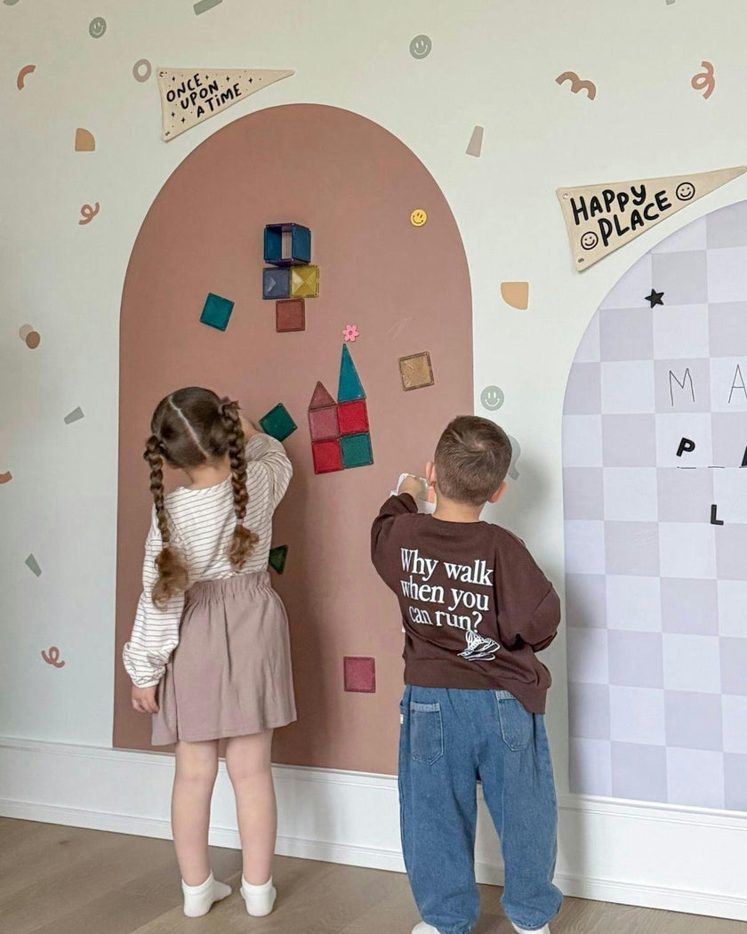 JUMBO Magic Playwall - Arch Magnetic Wall Decal for Kids