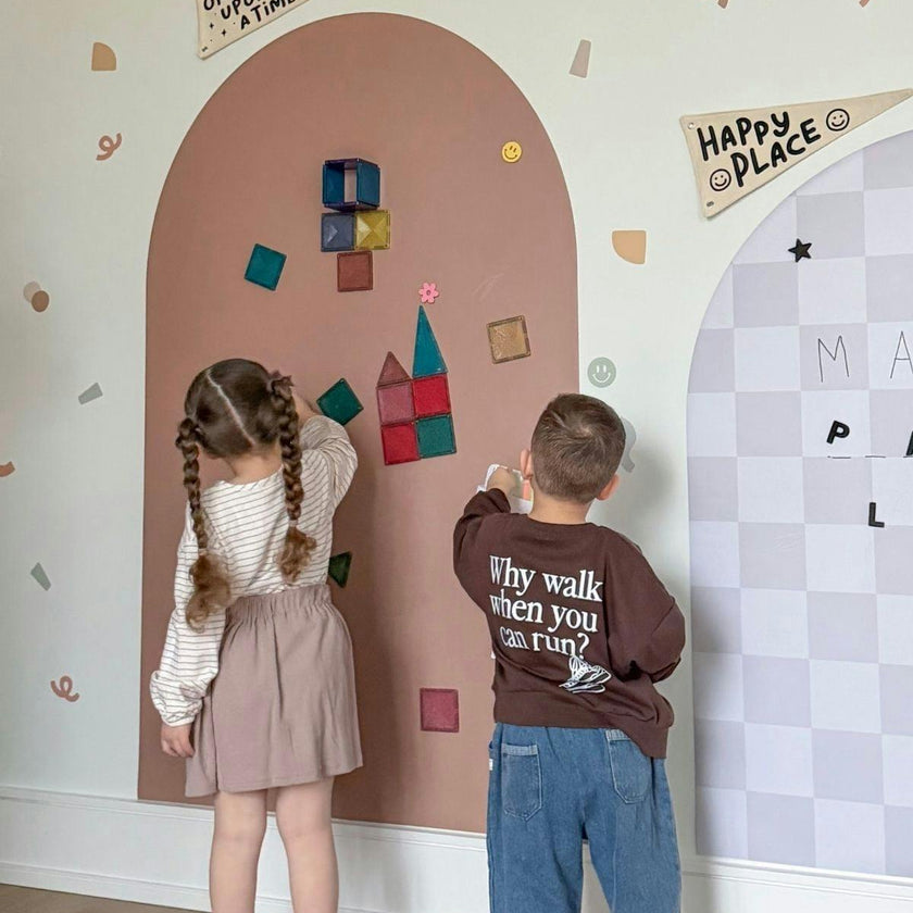 JUMBO Magic Playwall - Arch Magnetic Wall Decal for Kids
