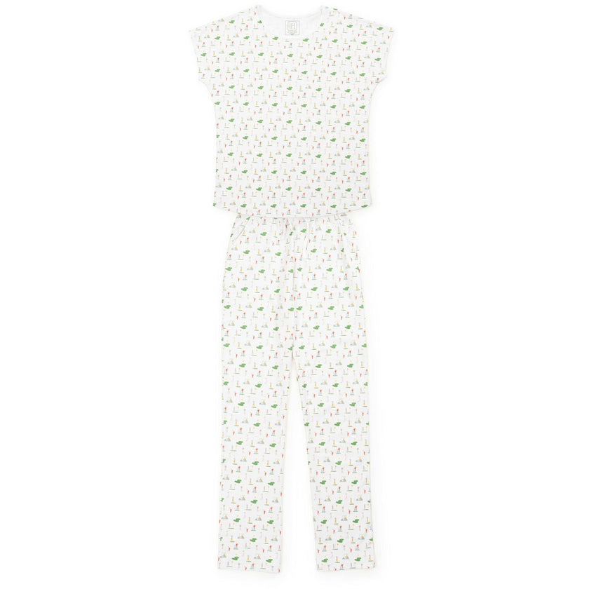 Marcia Women's Pajama Pant Set - Golf Life