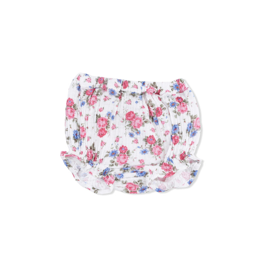 Cabbage Roses - Ruffle Back Top and Bloomer