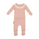 Eyelet Collar Footie