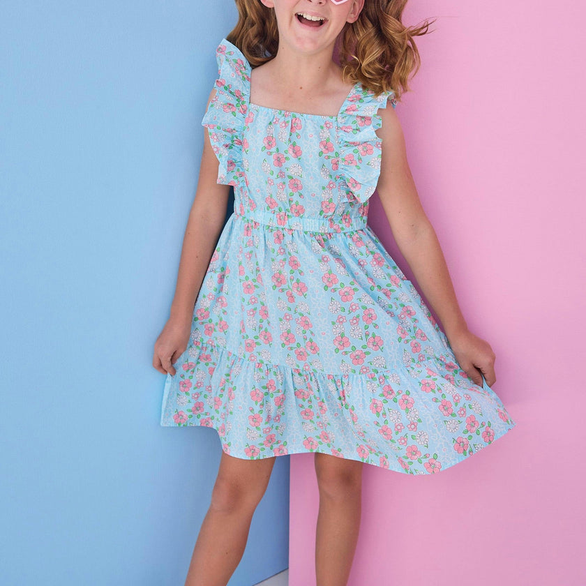 Brighton Dress - Meadow Marguerite Floral