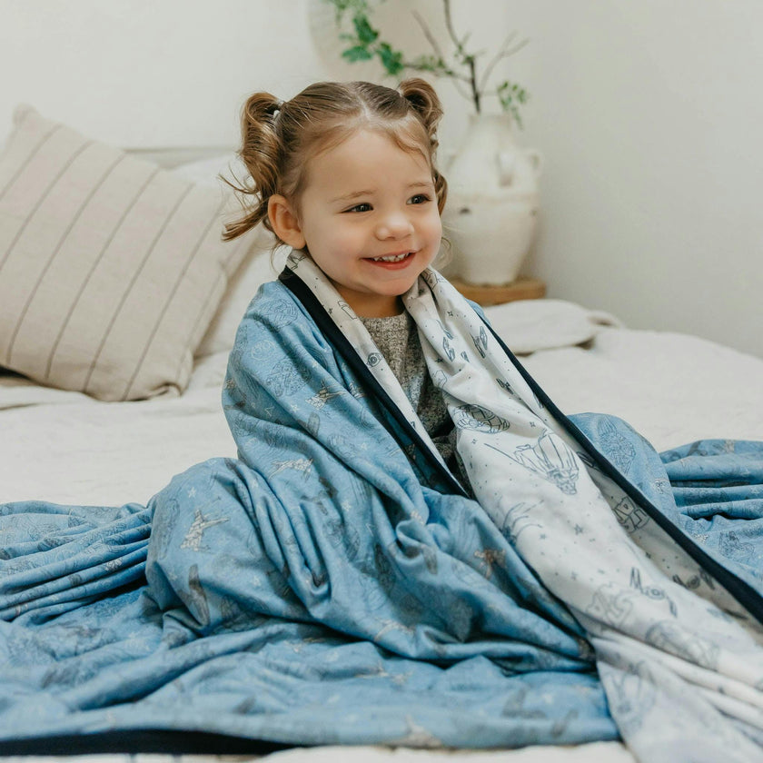 Three-Layer Jumbo Quilt - Empire