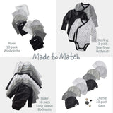 AVERY 10-Pack Short Sleeve Bodysuits