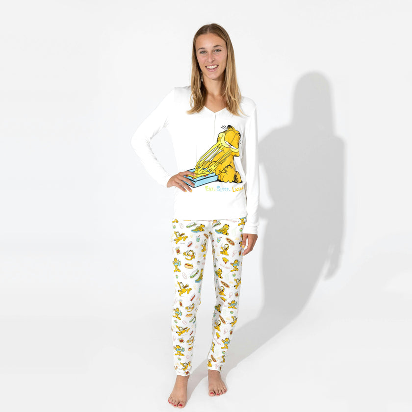 Garfield: Snack Attack Bamboo Women's Pajama Set