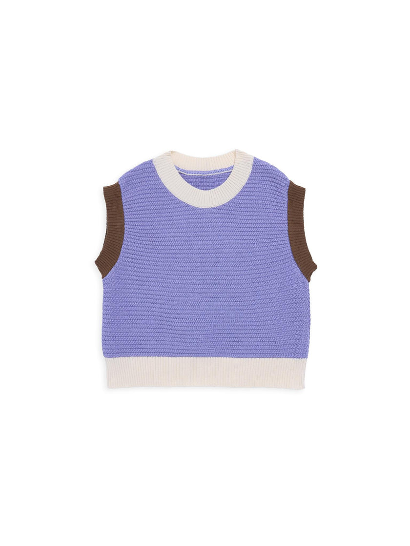 children's organic cotton top - sunwashed lilac