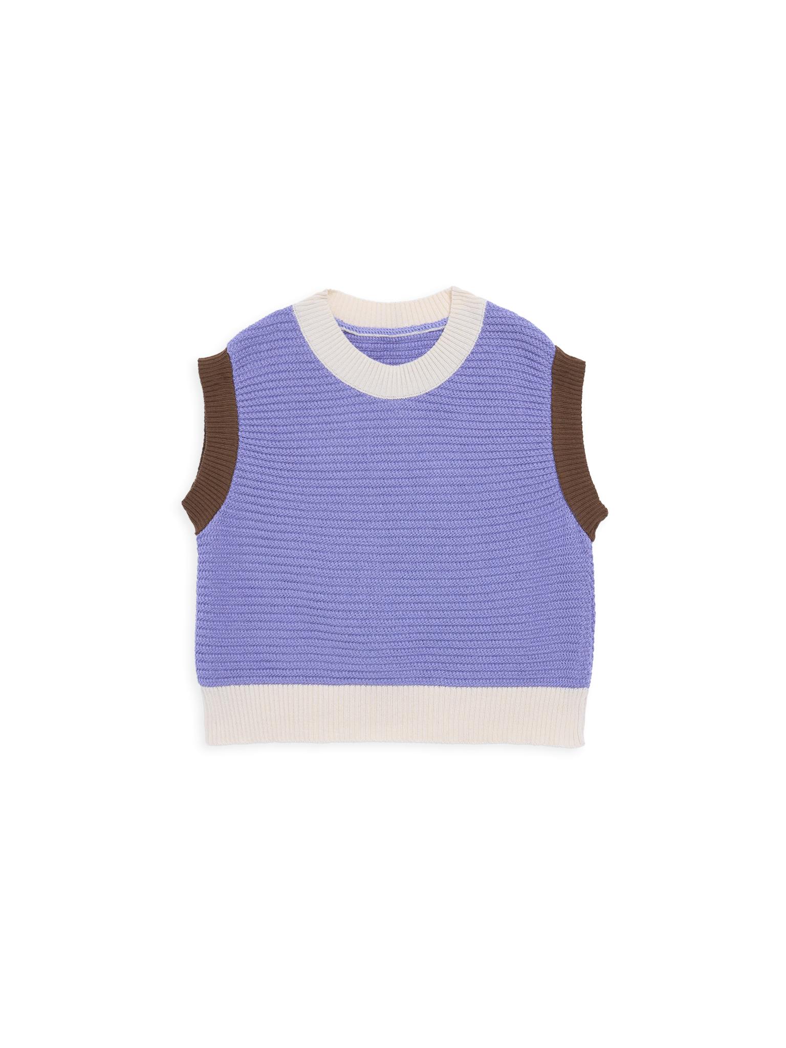 children's organic cotton top - sunwashed lilac