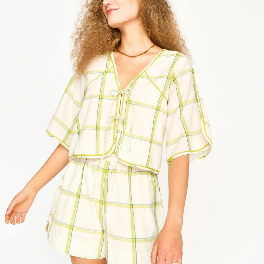 Track Short, Plaid