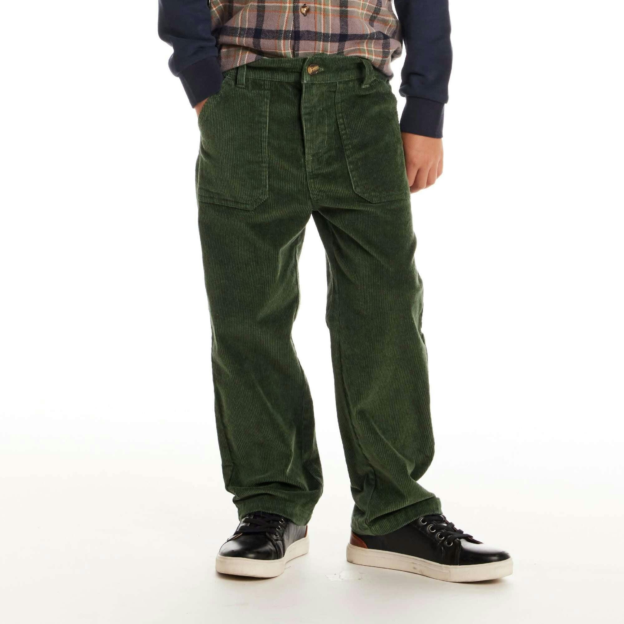 Kids Wide Leg Corduroy Pants