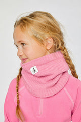 Winter Knit Neckwarmer Pink