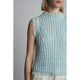 BRIA TANK | BLUE TWEED | LAST ONE!