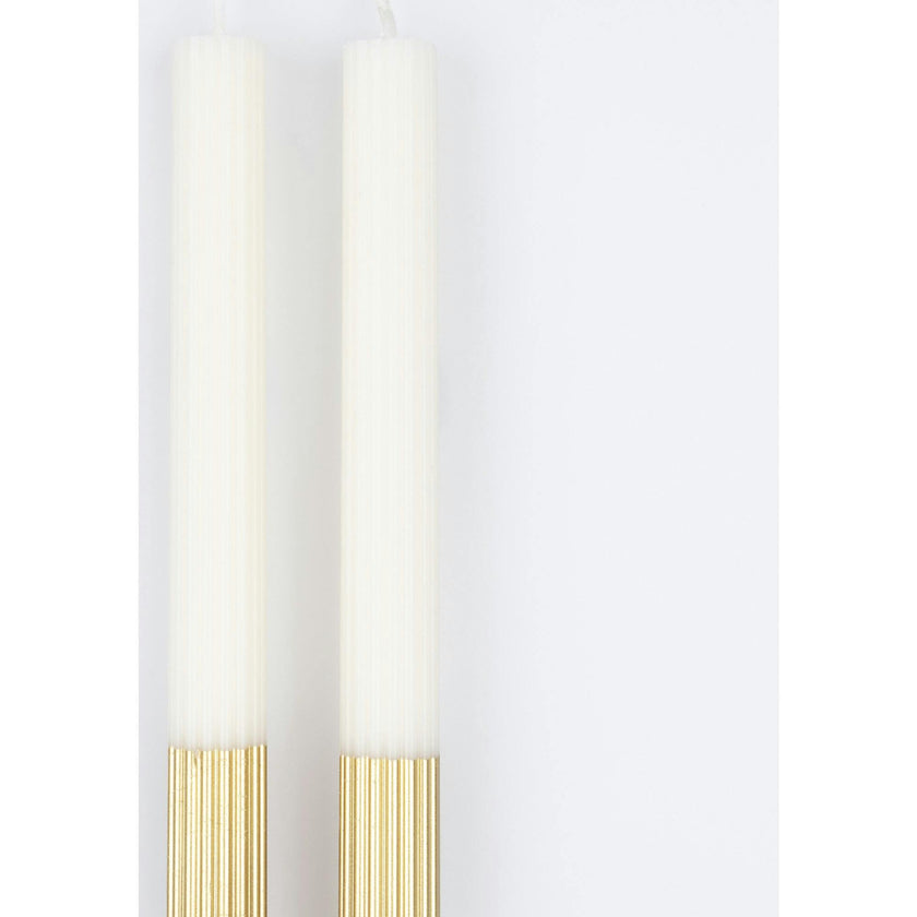 Gold Dipped Table Candles