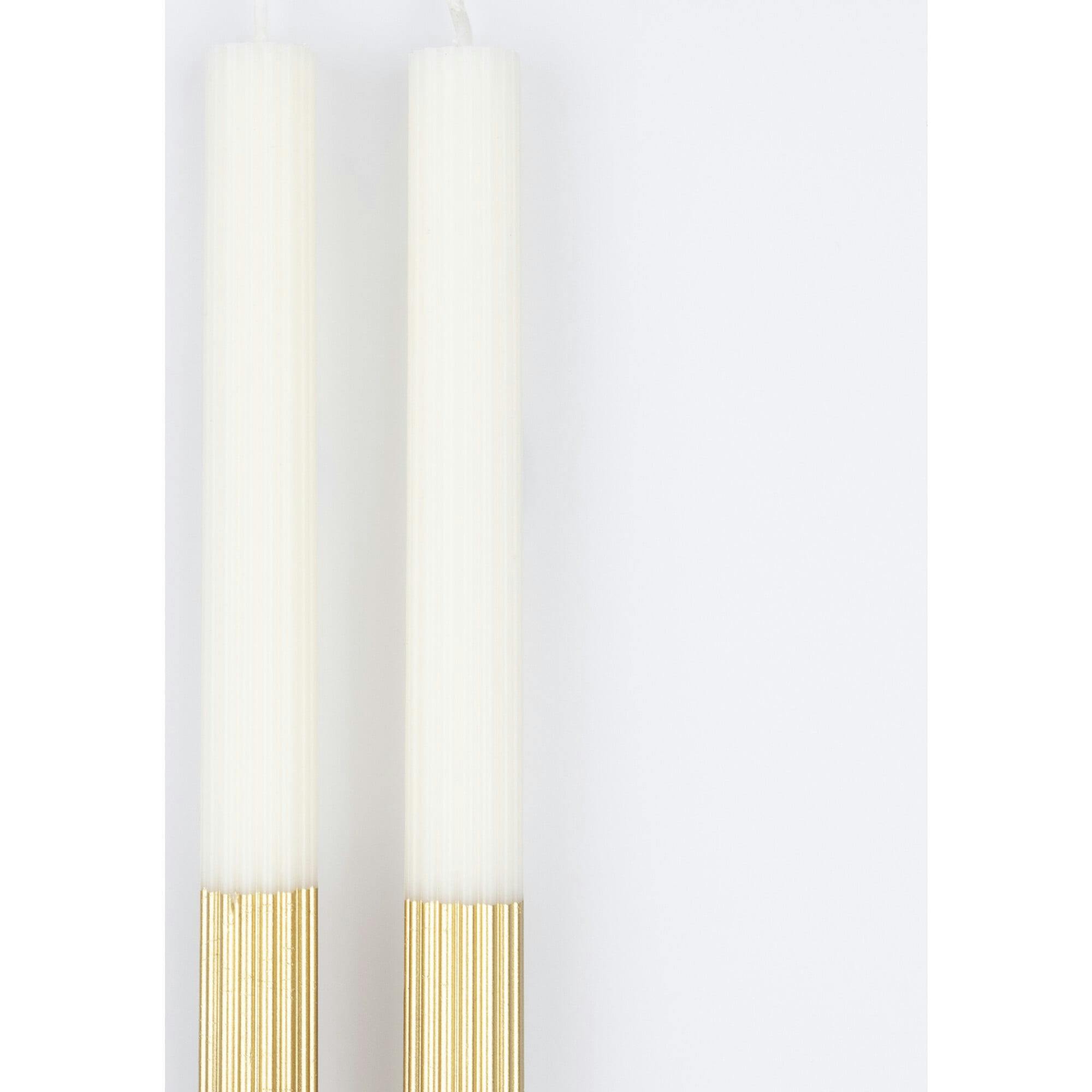 Gold Dipped Table Candles