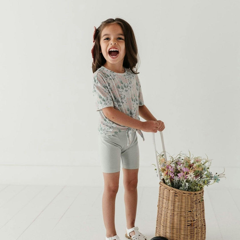Girl's Tie Front Shirt