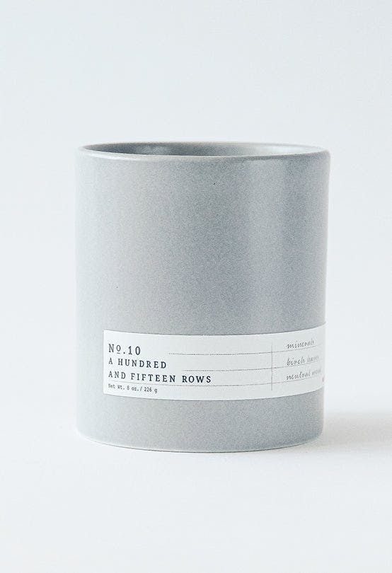 No.10  A Hundered and Fifteen Rows Candle