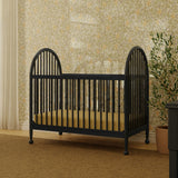 Alouette 3-in-1 Convertible Spindle Crib in Archival Black