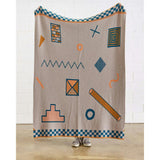 Shapes Knit Blanket
