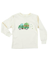 Shamrock Truck Organic Kids T-Shirt Long Sleeve