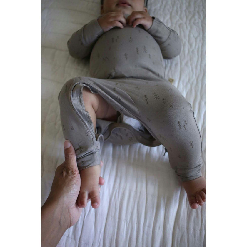 Ultra-Soft Convertible Pajama, Brown