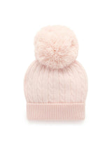 Cashmere Beanie Pale Pink Melange