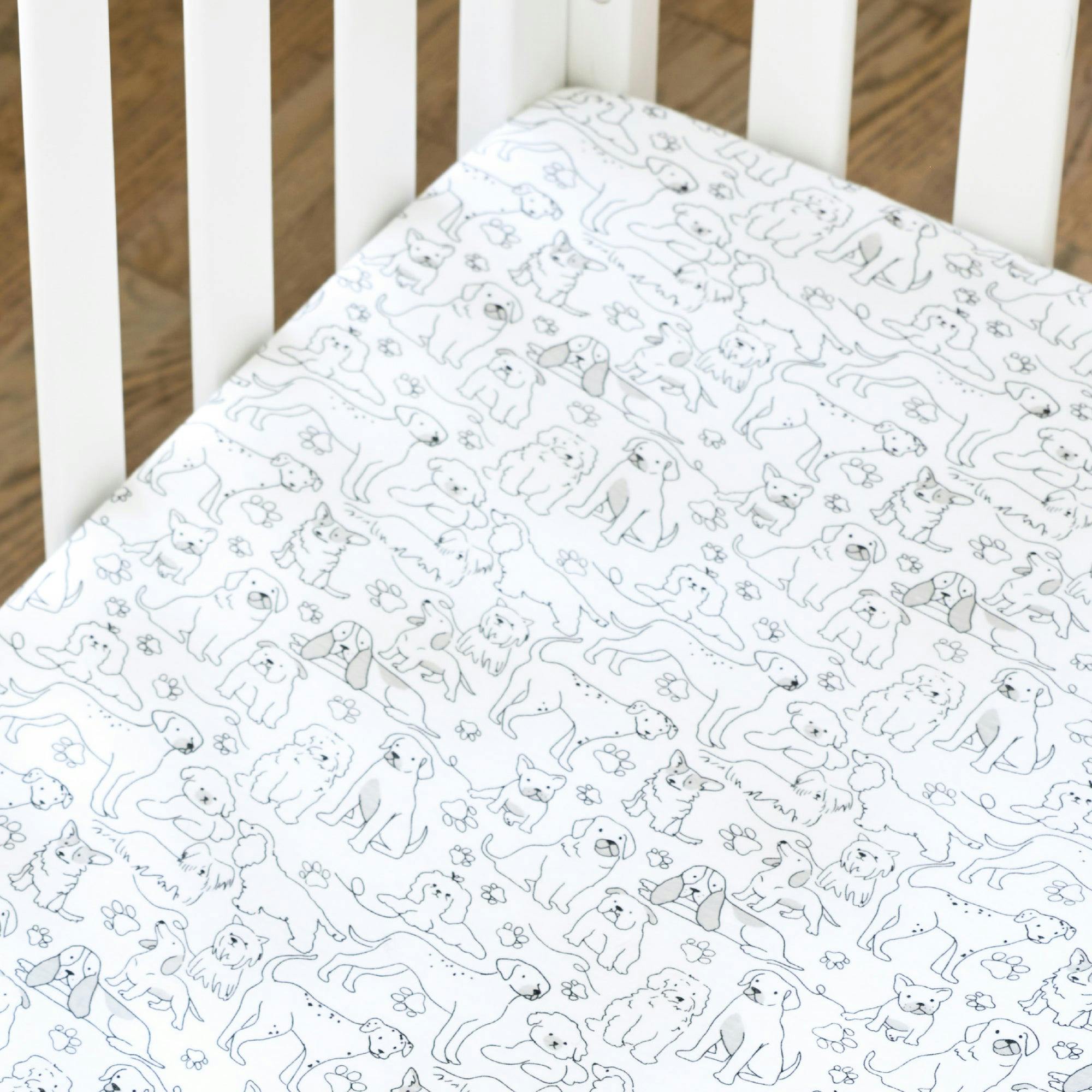 FRANKIE Fitted Crib Sheet