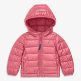 Baby lightweight puffer jacket in solids
