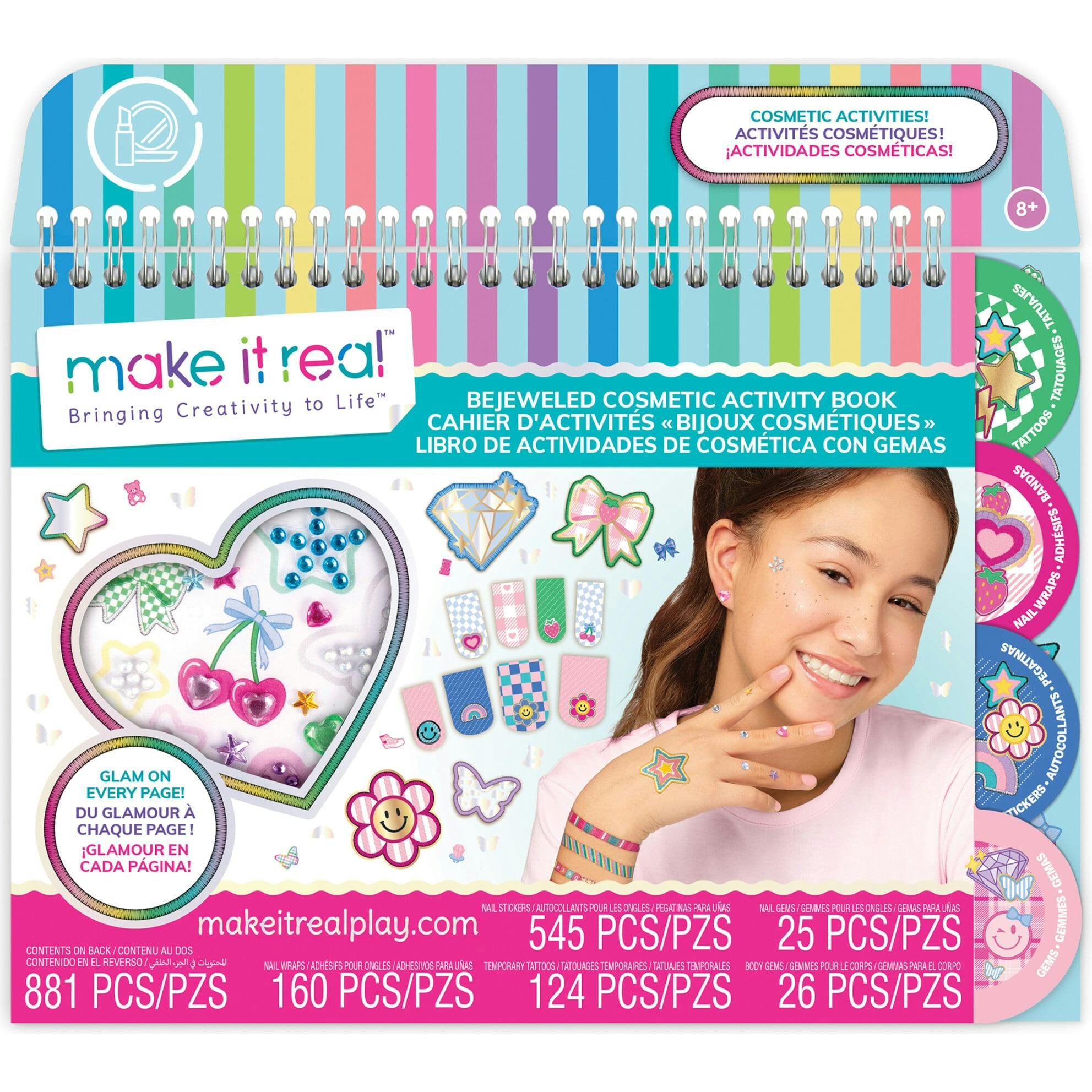 Bejeweled Cosmetic Activity Book