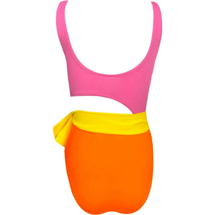 Pop Sleeveless One-Piece Swimsuit