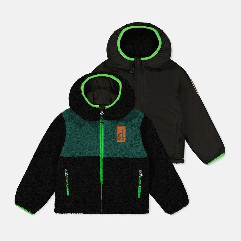 Reversible Mid-Season Jacket Black