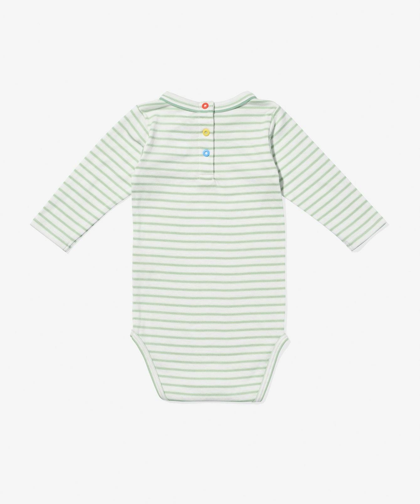 Edward One-piece, Dusty Seafoam Mini Stripe