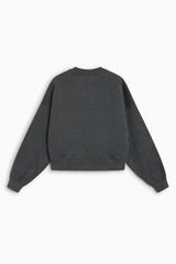 TNS Logo Woman Sweatshirt Dark Grey