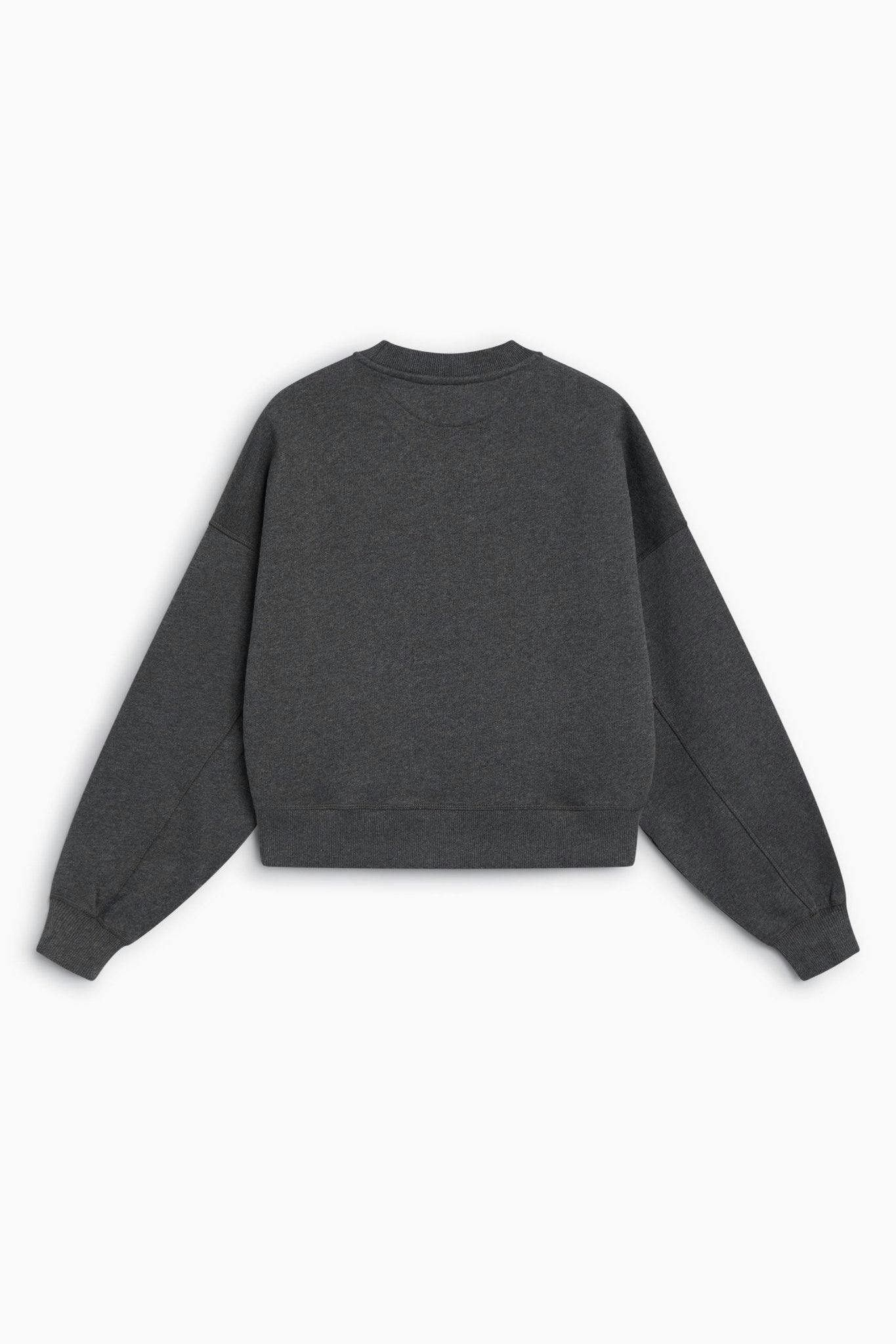 TNS Logo Woman Sweatshirt Dark Grey