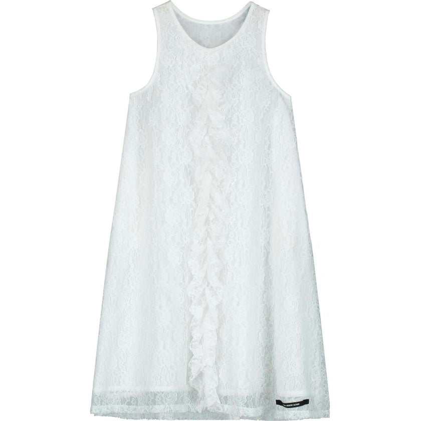Dreamer Apron Dress White
