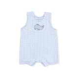 Bubbly Sailor Whales Blue - Sleeveless Jon Jon