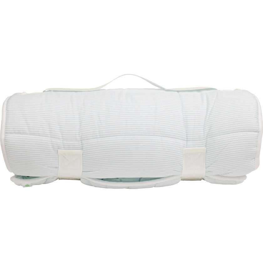 The Nap Mat in Light Blue Stripe