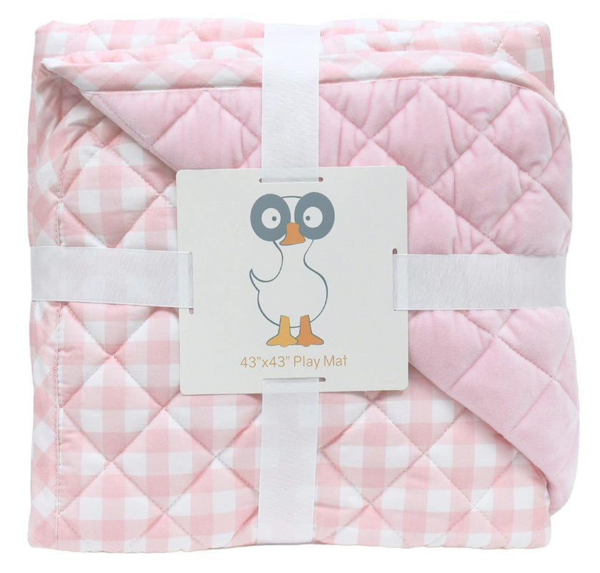 GooseWaddle Super Soft Play Mats - Cotton and Super Soft Quilted (Reversible)