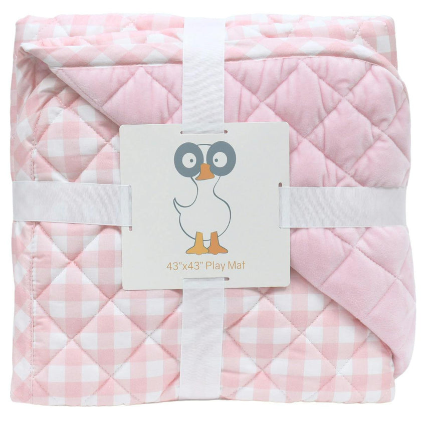 GooseWaddle Super Soft Play Mats - Cotton and Super Soft Quilted (Reversible)