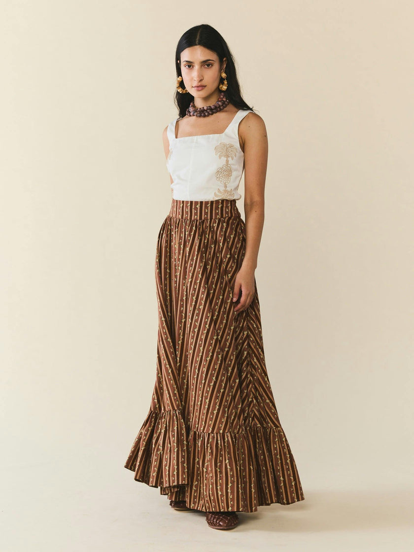 Joanie Skirt, Fresh Garden Floral