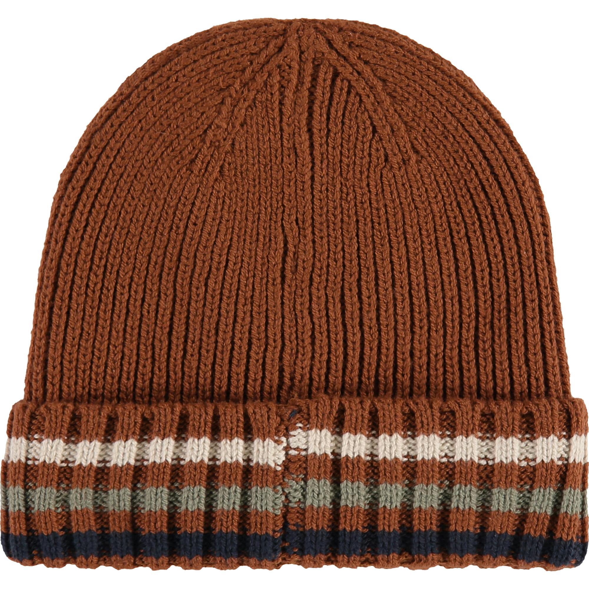 Knit Striped Beanie