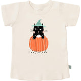 graphic tee | halloween cat