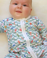 Oh Christmas Tree Zip Baby Onesie