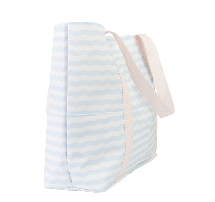 The Summer Bag in Blue/Pink