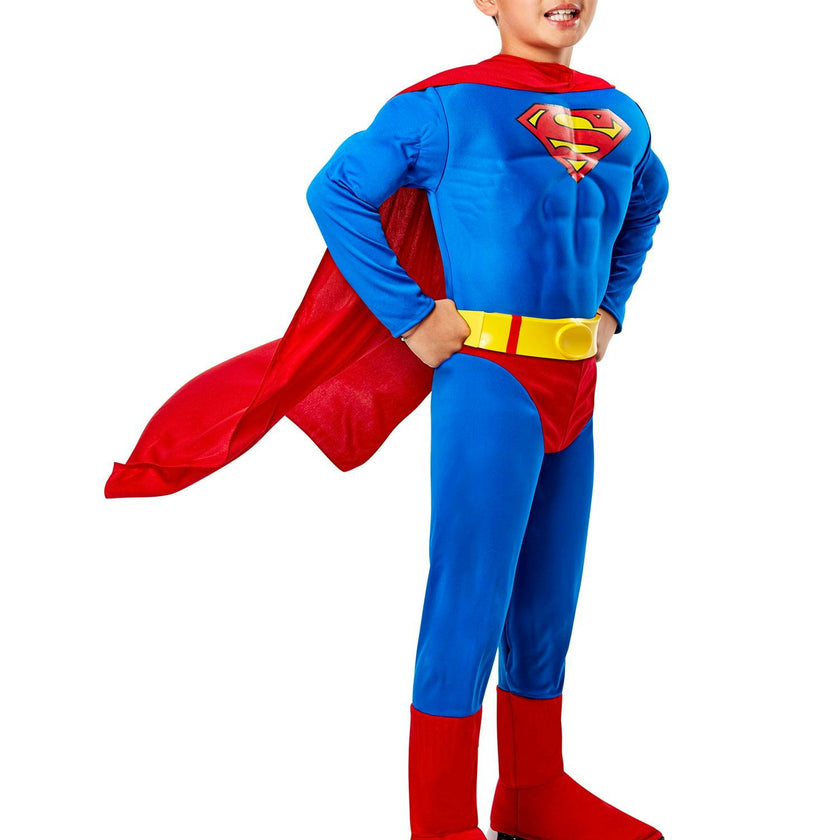 Deluxe Muscle Chest Superman Child