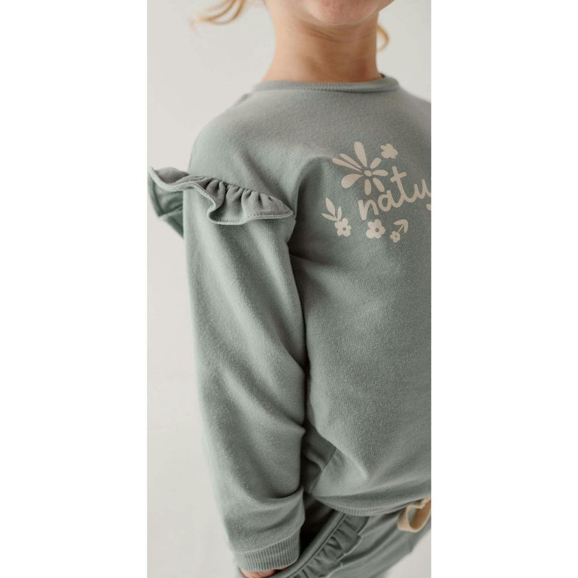 Ruffle Sweatshirt Ballerina