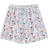 Men's Drawbertson Longhorns Sleep Shorts - Organic Cotton Poplin
